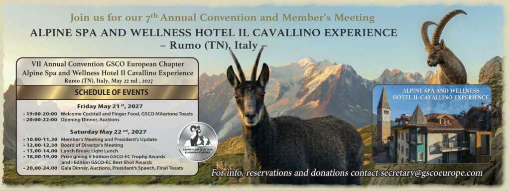 Convention GSCO European Chapter